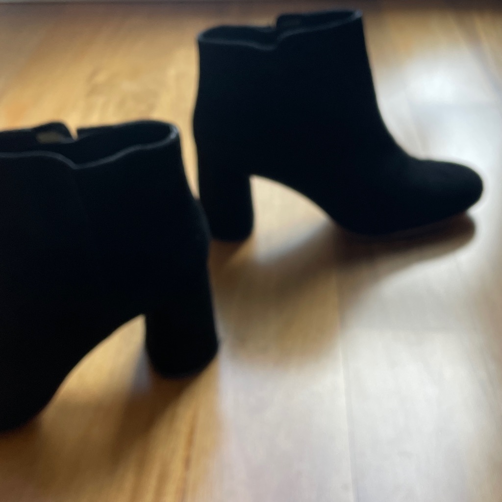 Rachel Comey Black Suede Ankle Boots 6.5